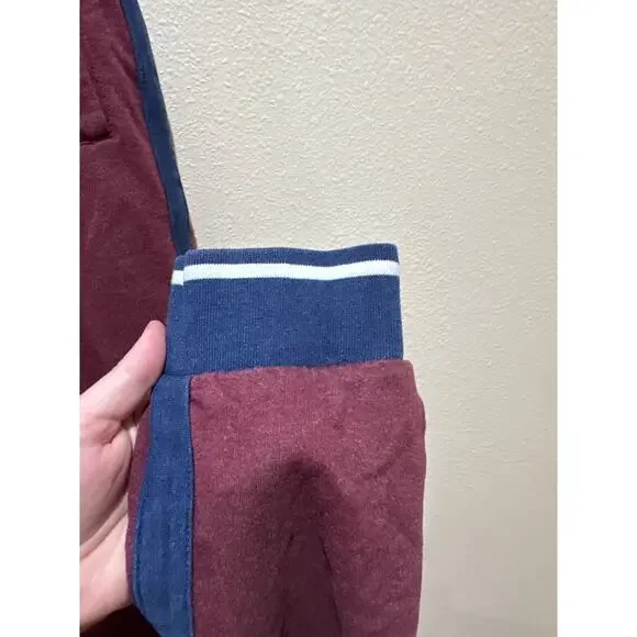 Psycho Bunny Brushed Fleece Jogger Pant mens XL red blue - Picture 3 of 6